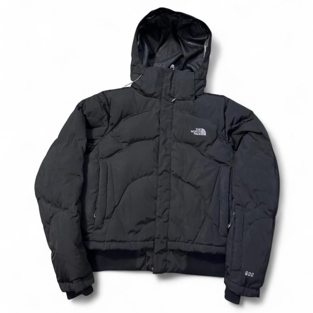 The North Face prodigy 600 fill down puffer jacket coat black L women’s hooded